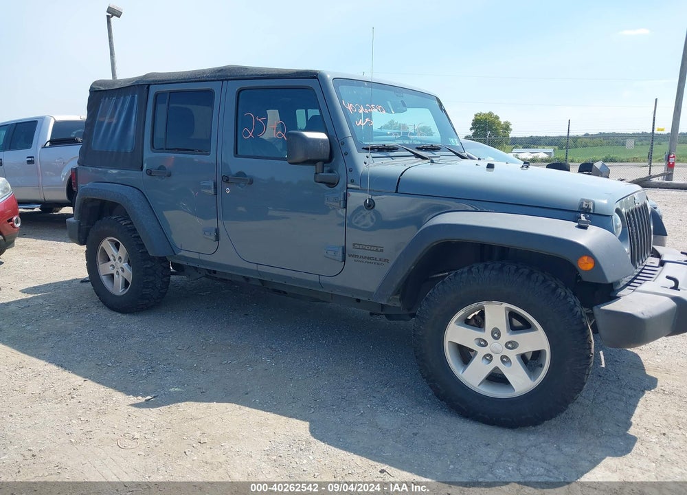2015 JEEP WRANGLER UNLIMITED SPORT VIN: 1C4BJWDG5FL723477