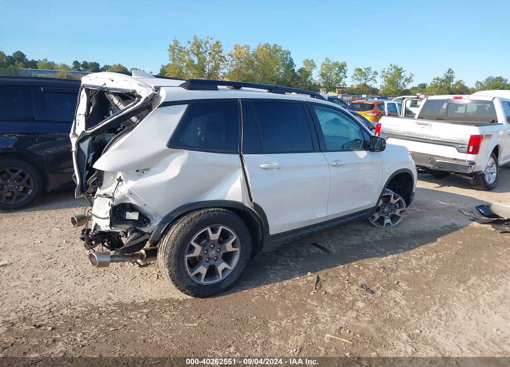 2023 HONDA PASSPORT AWD TRAILSPORT VIN: 5FNYF8H6XPB012872