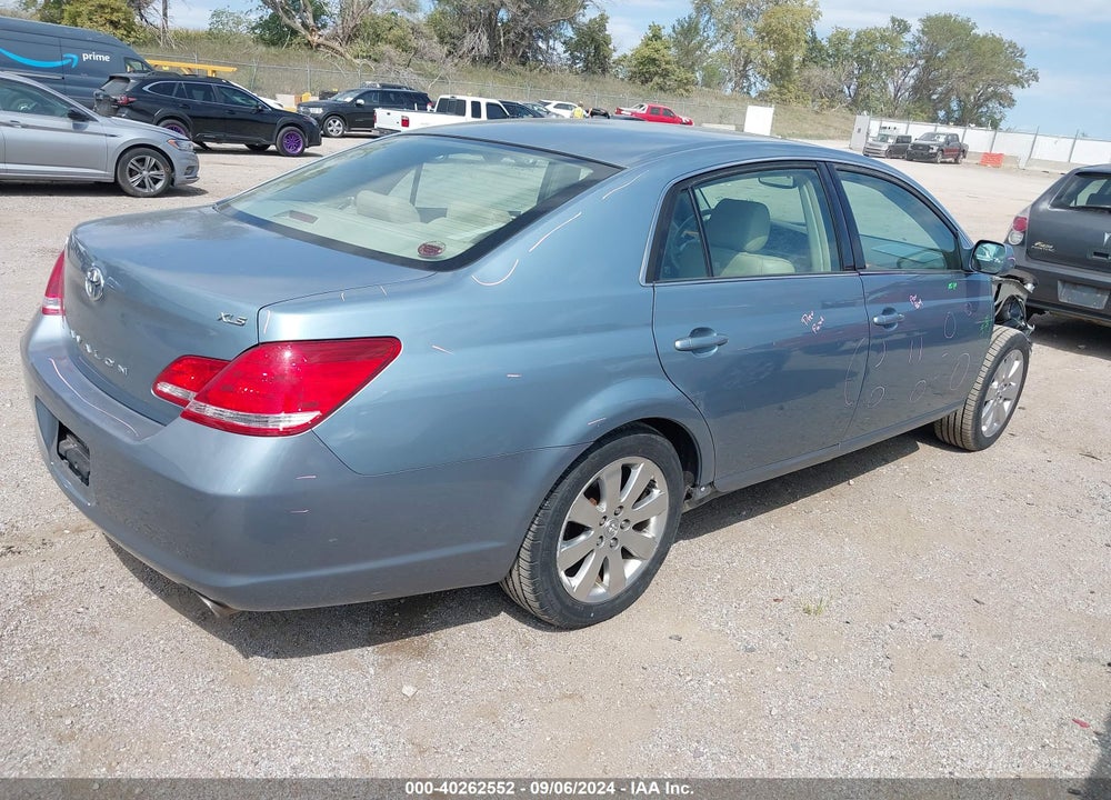 2007 TOYOTA AVALON XLS VIN: 4T1BK36B27U229839