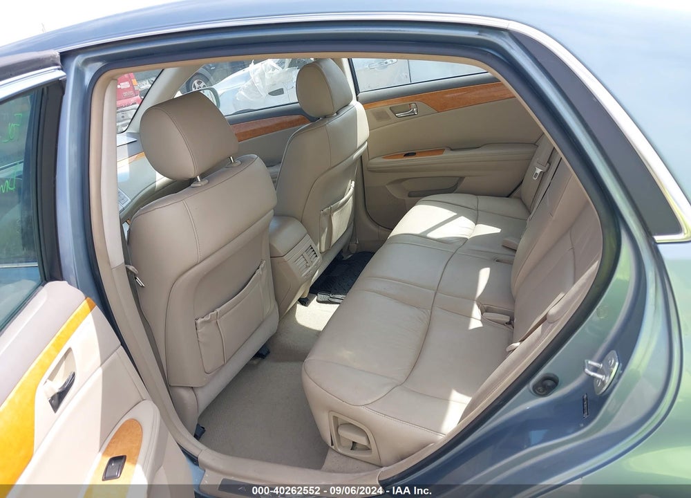 2007 TOYOTA AVALON XLS VIN: 4T1BK36B27U229839