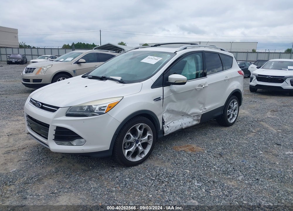 2014 FORD ESCAPE TITANIUM VIN: 1FMCU0J96EUC97625