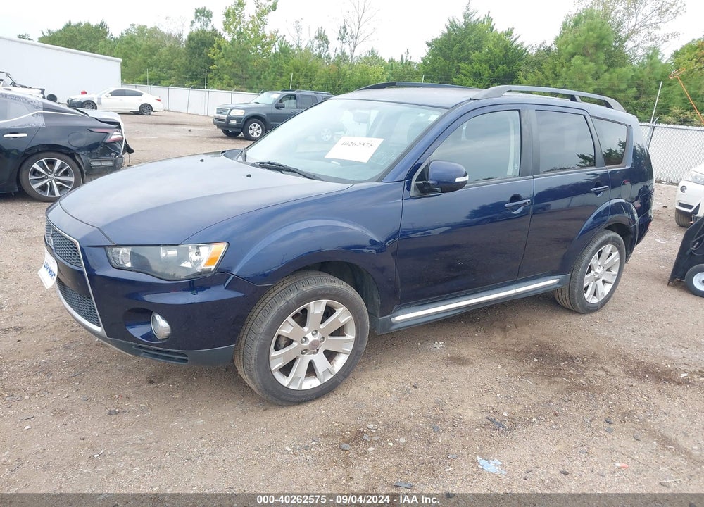 2013 MITSUBISHI OUTLANDER SE VIN: JA4JT3AW7DU020044