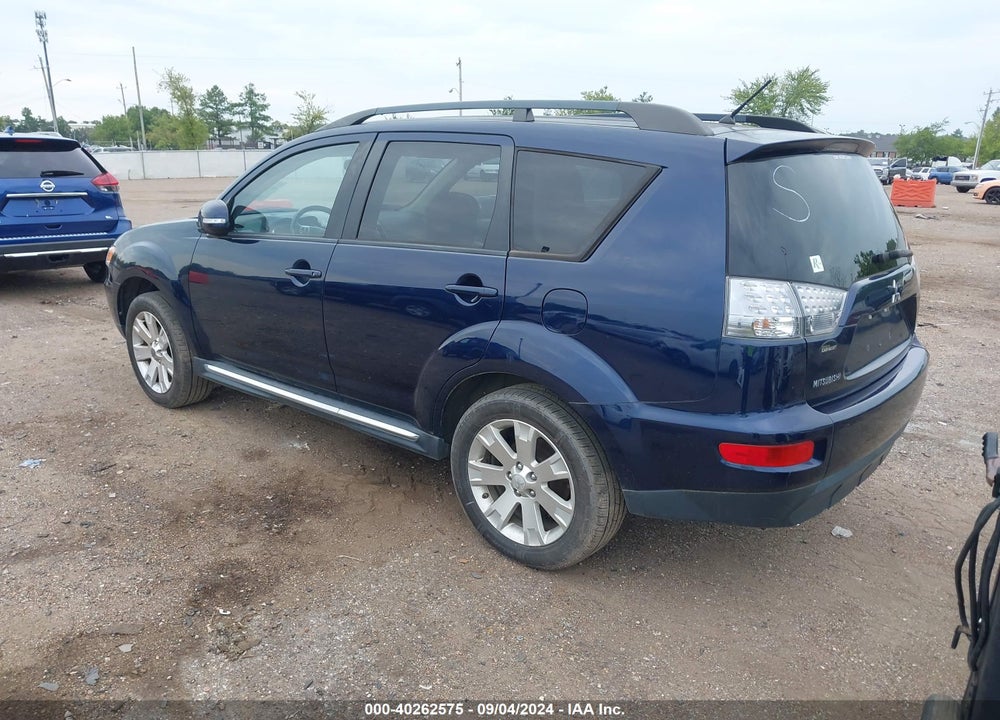 2013 MITSUBISHI OUTLANDER SE VIN: JA4JT3AW7DU020044
