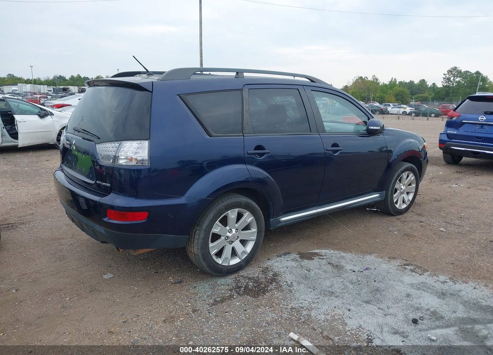 2013 MITSUBISHI OUTLANDER SE VIN: JA4JT3AW7DU020044