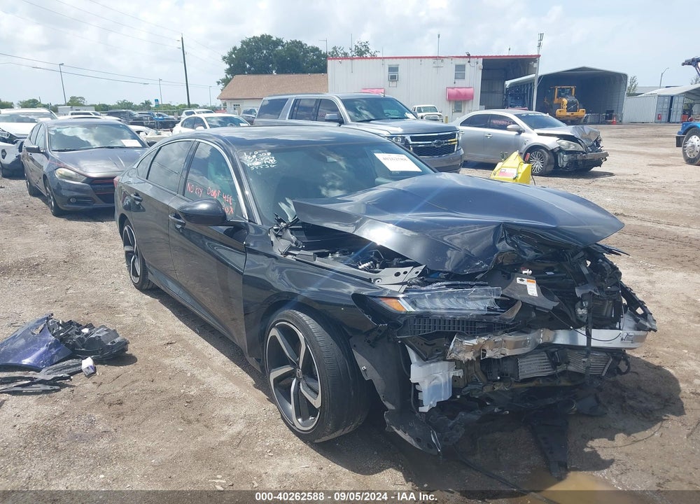 2022 HONDA ACCORD SPORT VIN: 1HGCV1F36NA101911