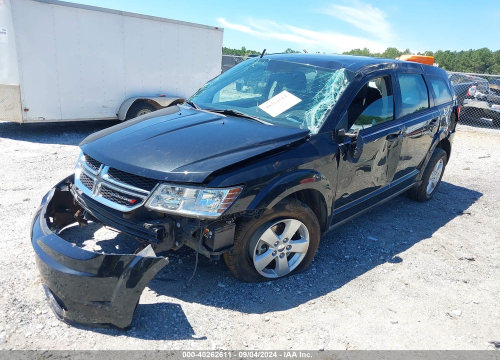 2013 DODGE JOURNEY AMERICAN VALUE PKG VIN: 3C4PDCAB5DT566829