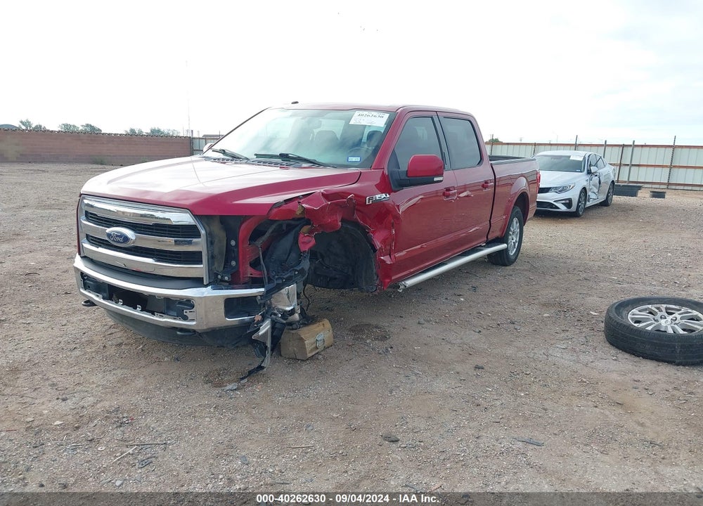 2016 FORD F-150 LARIAT VIN: 1FTFW1EF9GKD64928