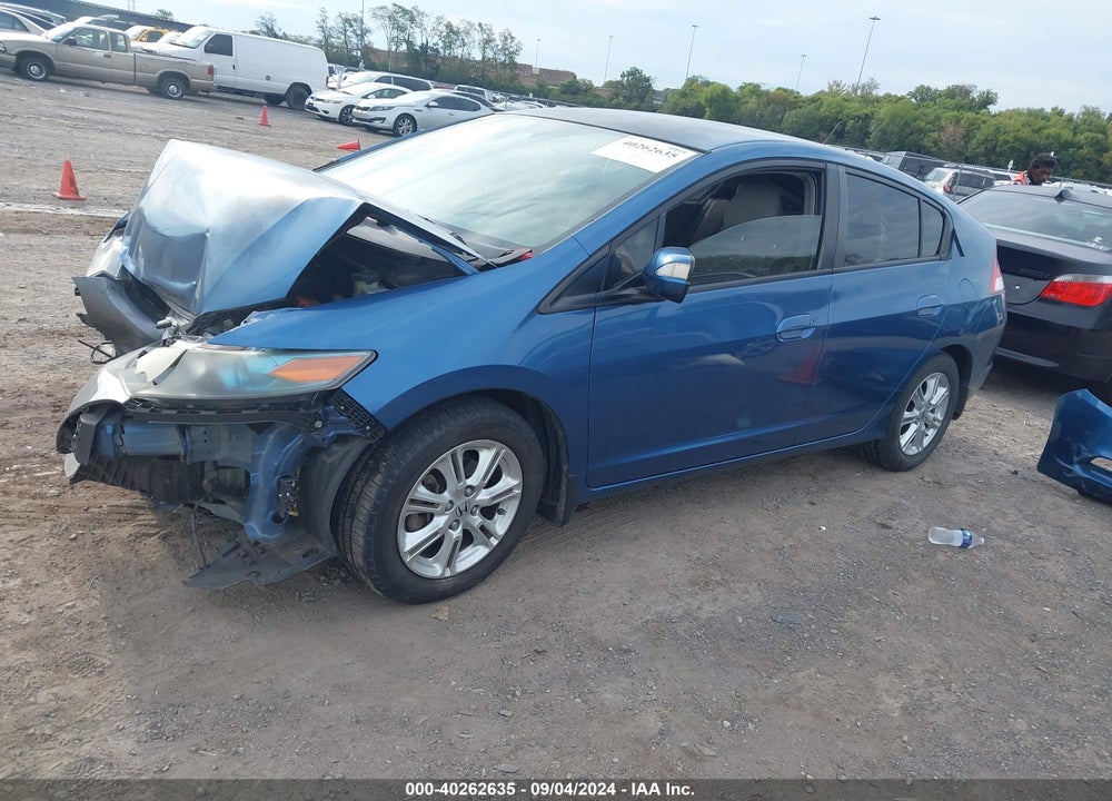 2010 HONDA INSIGHT EX VIN: JHMZE2H77AS003472