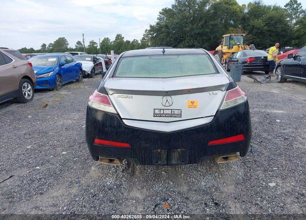 2009 ACURA TL VIN: 19UUA86539A009980