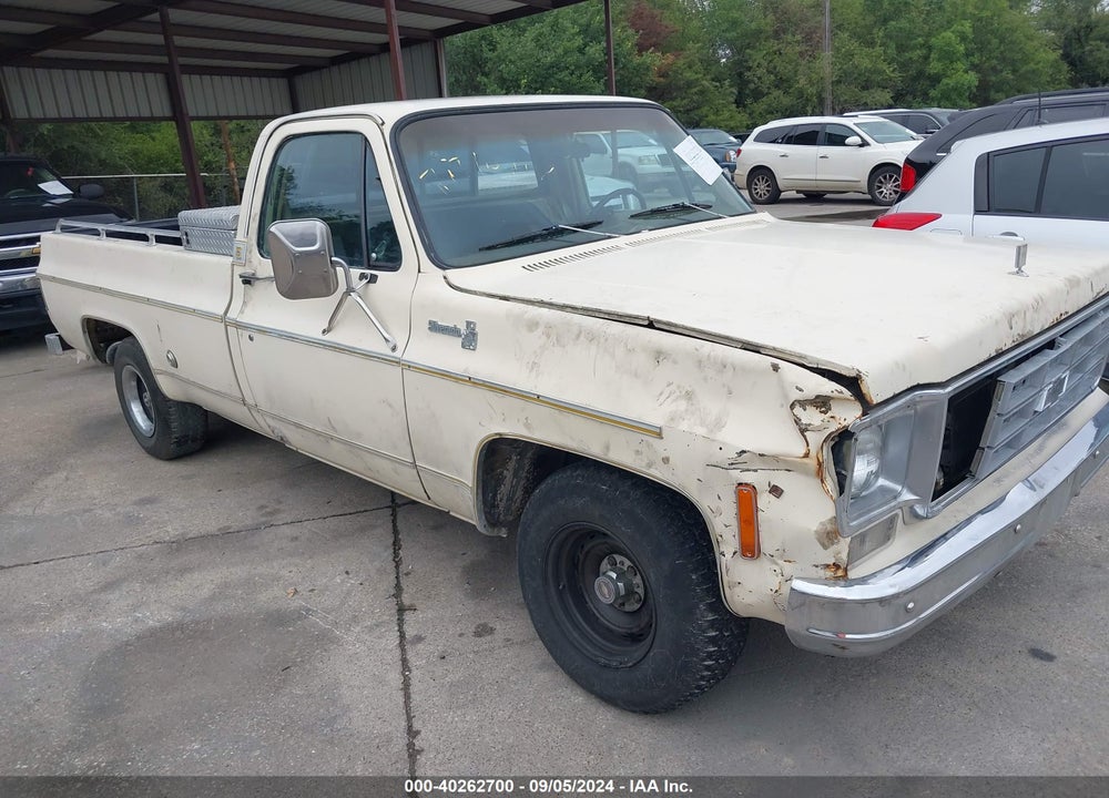 1977 CHEVY SILVERADO VIN: CCL447S219394