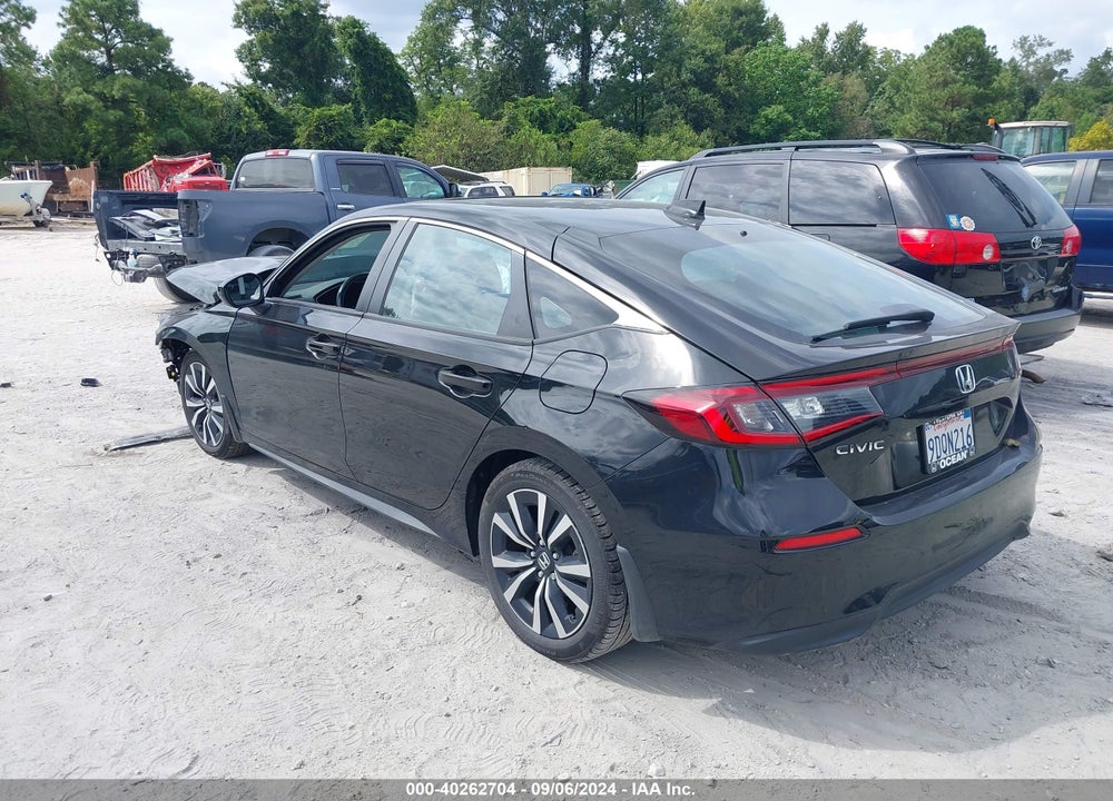 2022 HONDA CIVIC EX-L VIN: 19XFL1H72NE015803