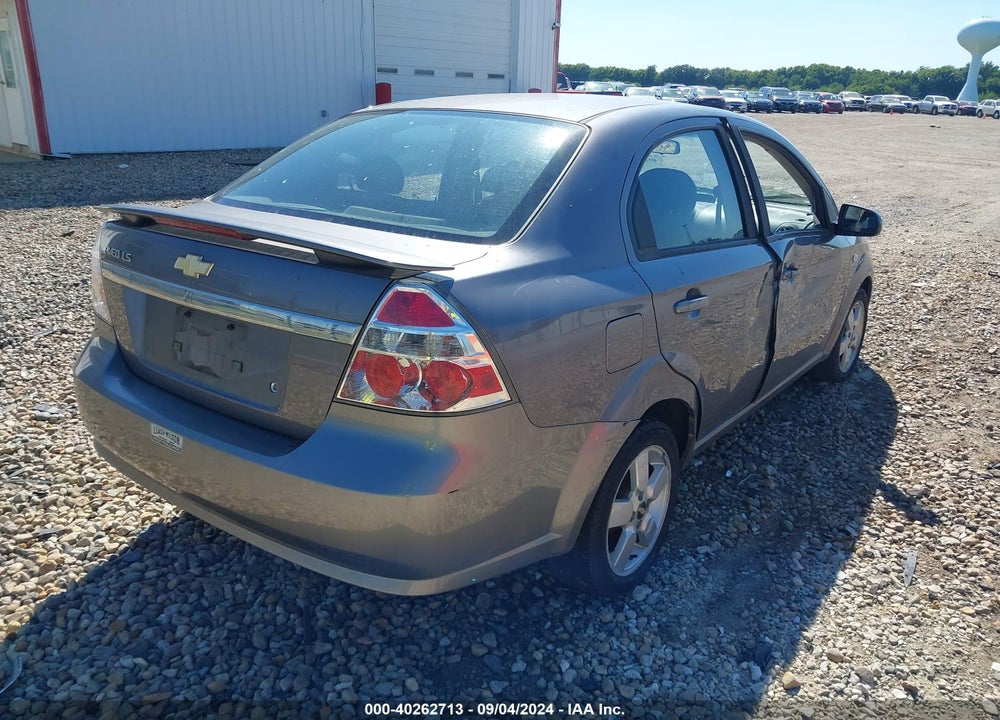 2008 CHEVROLET AVEO LS VIN: KL1TD56608B063813