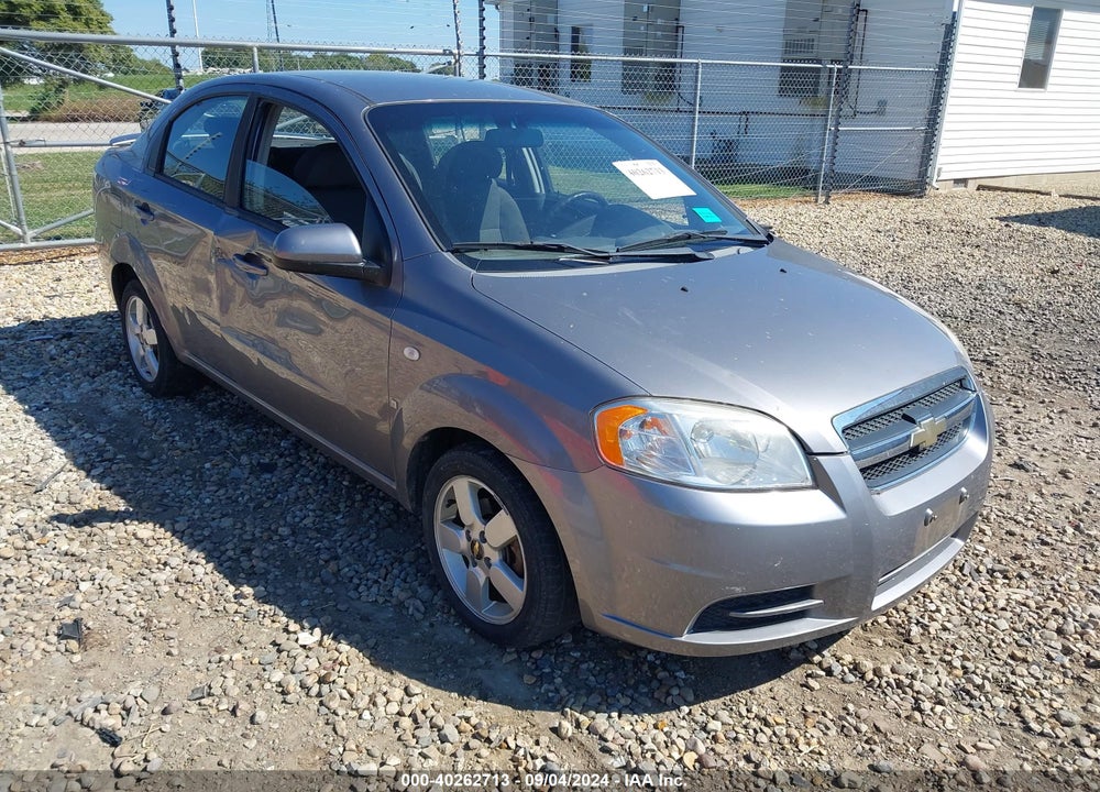 2008 CHEVROLET AVEO LS VIN: KL1TD56608B063813