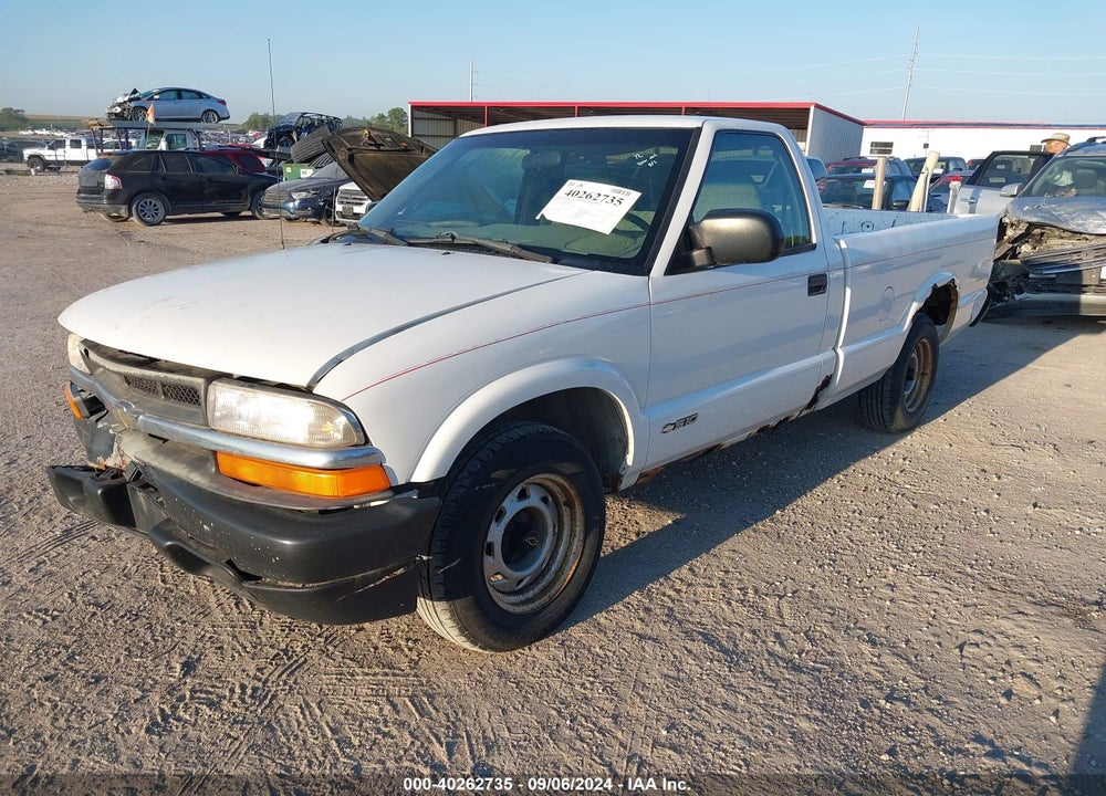 2000 CHEVROLET S-10 VIN: 1GCCS14W9YK277435