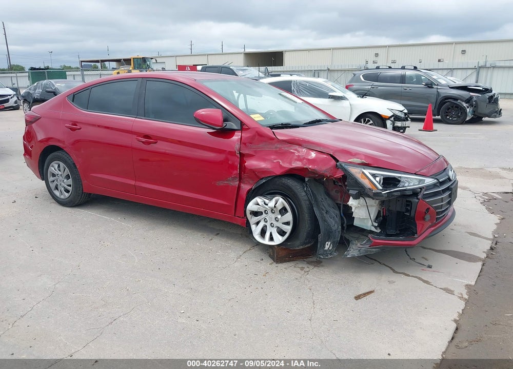 2019 HYUNDAI ELANTRA SE VIN: KMHD74LF9KU754705