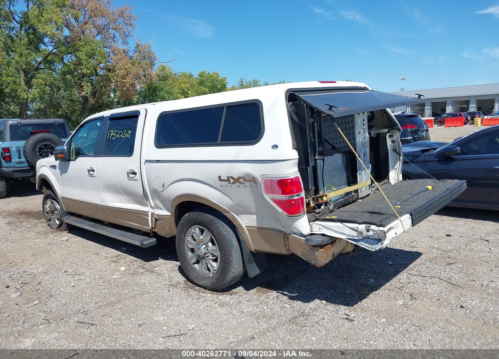 2011 FORD F-150 LARIAT VIN: 1FTFW1EF4BKE14479