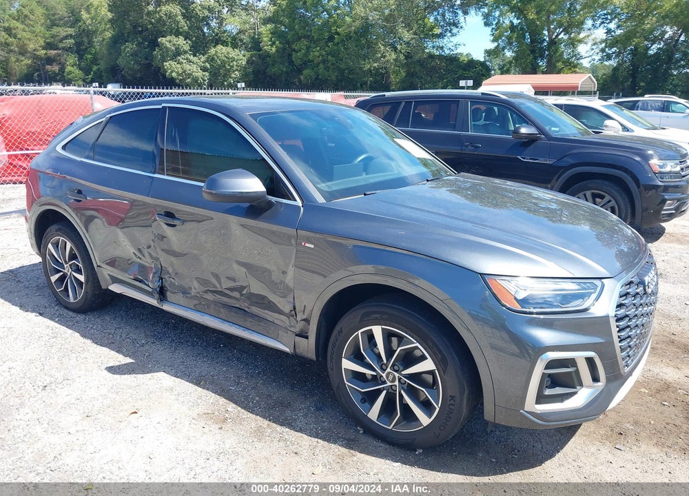 2022 AUDI Q5 SPORTBACK PREMIUM PLUS 45 TFSI S LINE QUATTRO S TRONIC VIN: WA15AAFY3N2126669