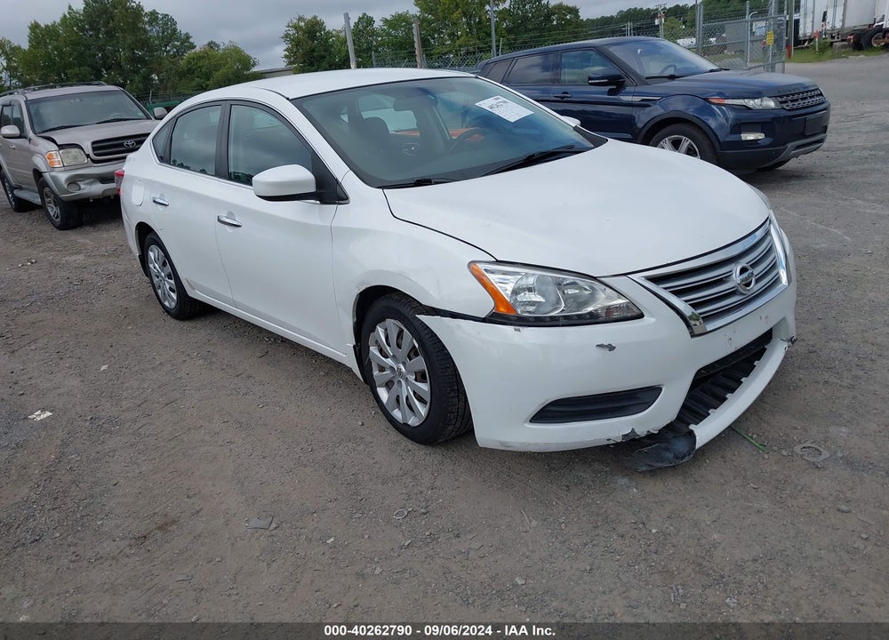 2013 NISSAN SENTRA VIN: 3N1AB7AP3DL726790