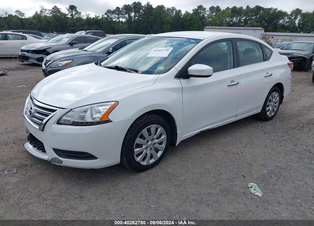 2013 NISSAN SENTRA VIN: 3N1AB7AP3DL726790