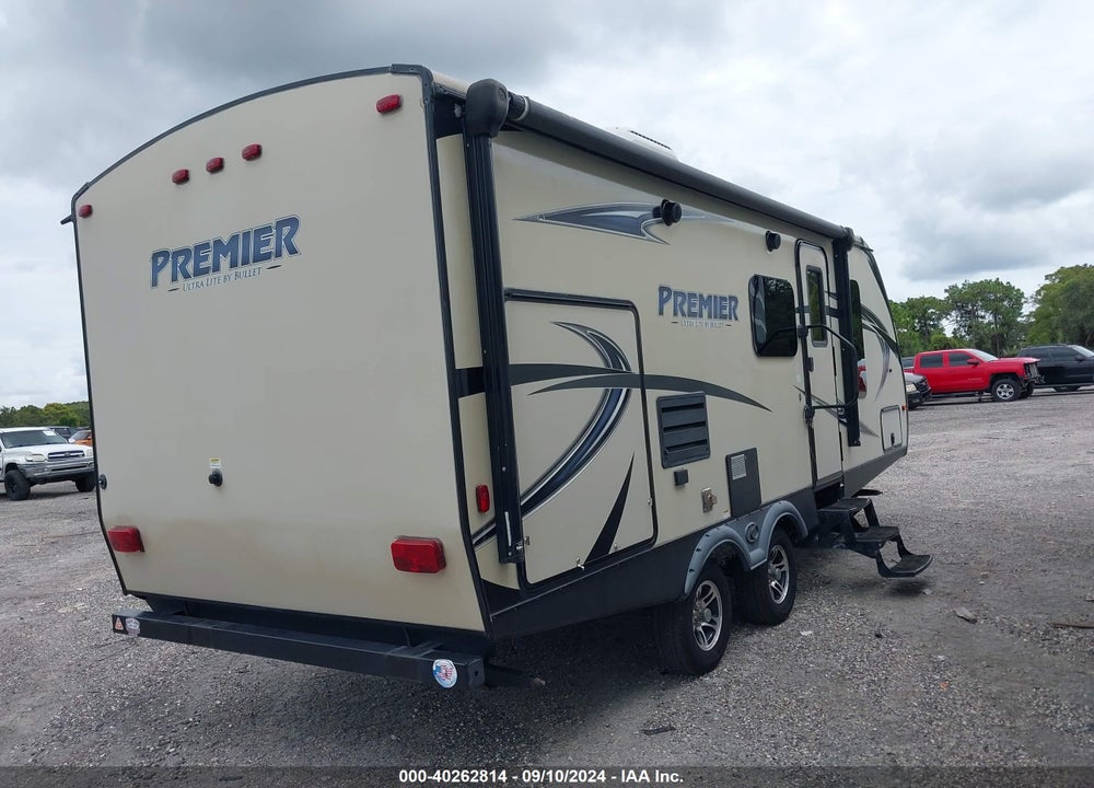 2017 KEYSTONE PREMIER TRAVEL TRAILER VIN: 4YDT22R2XHD420566