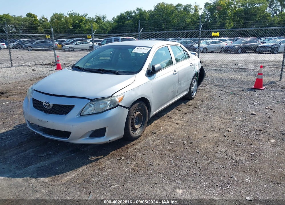 2009 TOYOTA COROLLA LE VIN: 1NXBU40E69Z076713