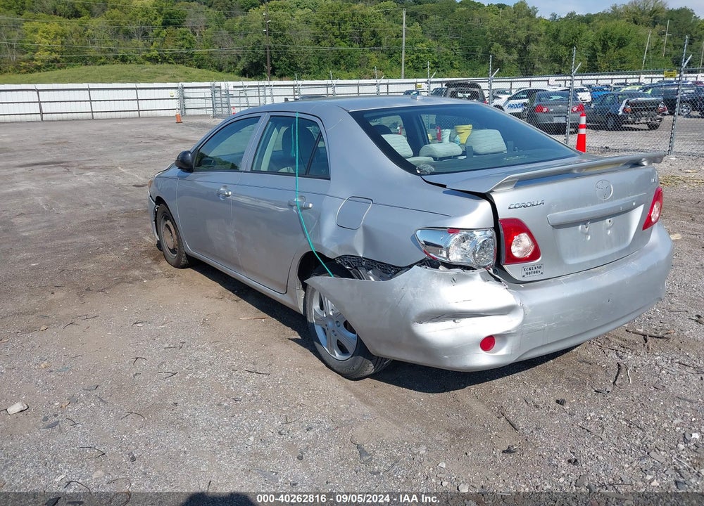 2009 TOYOTA COROLLA LE VIN: 1NXBU40E69Z076713