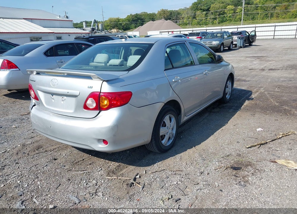 2009 TOYOTA COROLLA LE VIN: 1NXBU40E69Z076713