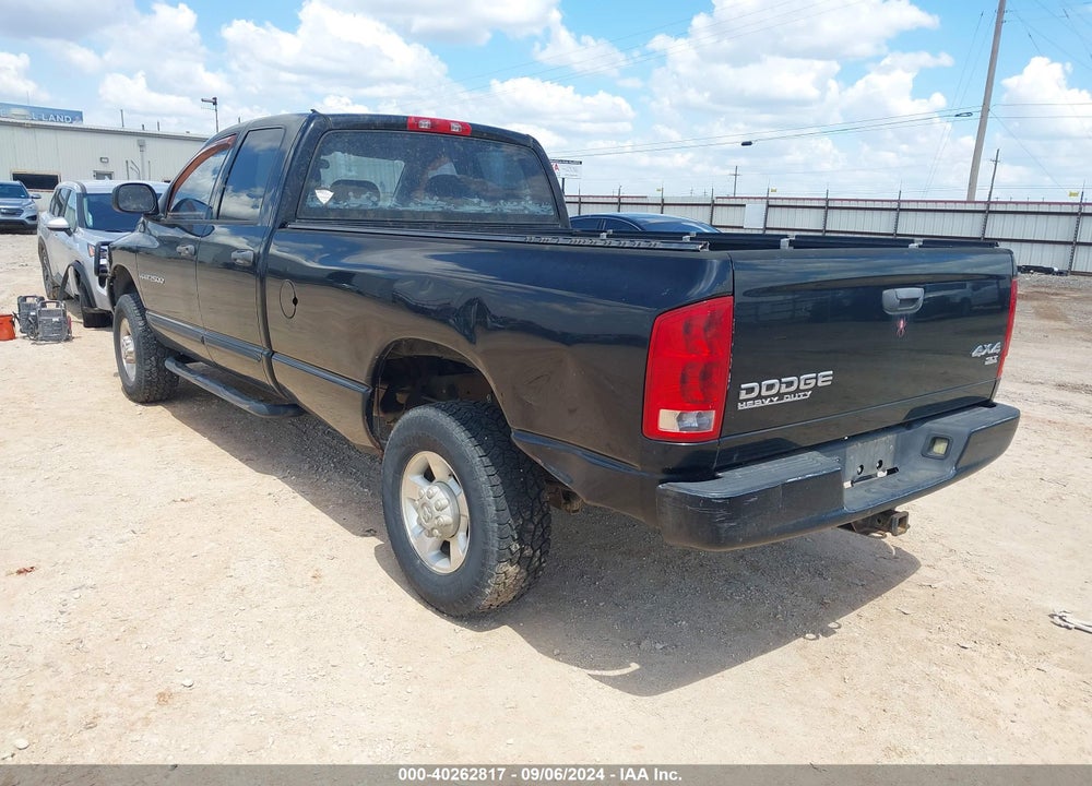 2004 DODGE RAM 2500 SLT/LARAMIE VIN: 1D7KU28D84J141498