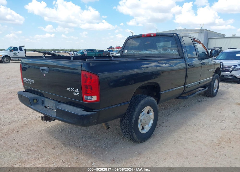 2004 DODGE RAM 2500 SLT/LARAMIE VIN: 1D7KU28D84J141498
