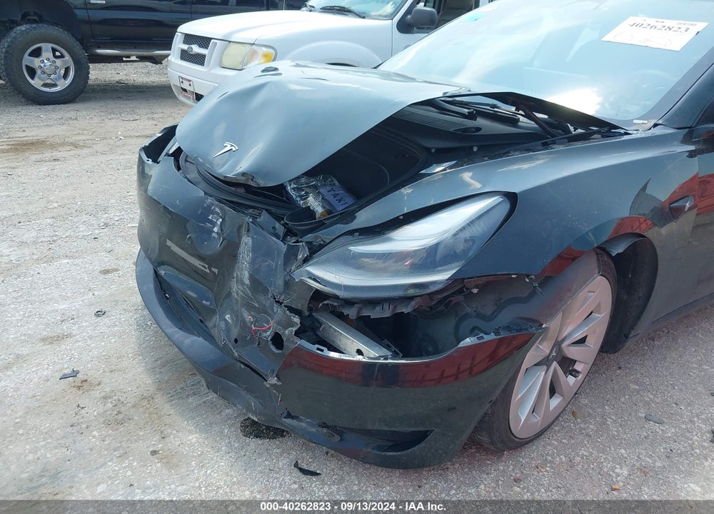 2022 TESLA MODEL 3 LONG RANGE DUAL MOTOR ALL-WHEEL DRIVE VIN: 5YJ3E1EB8NF187916