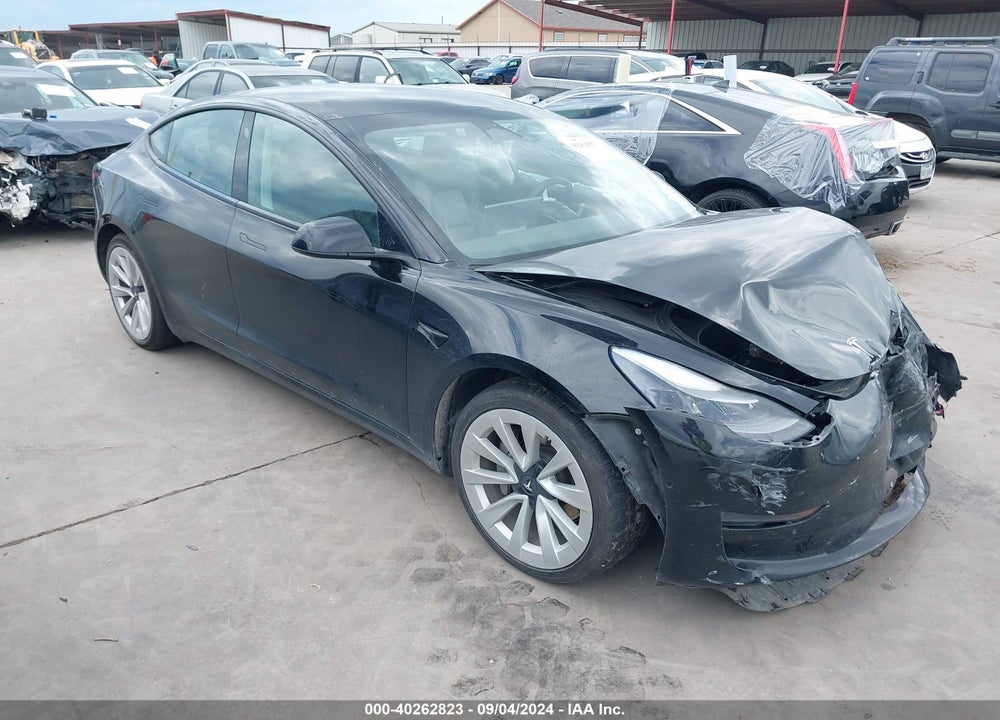 2022 TESLA MODEL 3 LONG RANGE DUAL MOTOR ALL-WHEEL DRIVE VIN: 5YJ3E1EB8NF187916