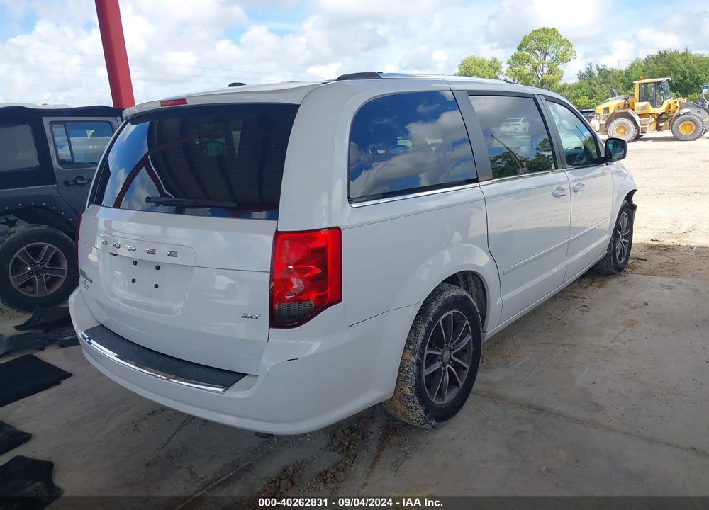 2016 DODGE GRAND CARAVAN SXT VIN: 2C4RDGCG5GR176927