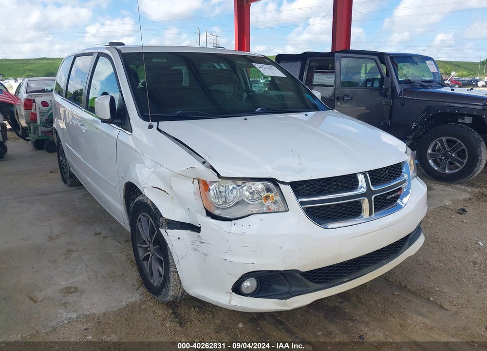2016 DODGE GRAND CARAVAN SXT VIN: 2C4RDGCG5GR176927