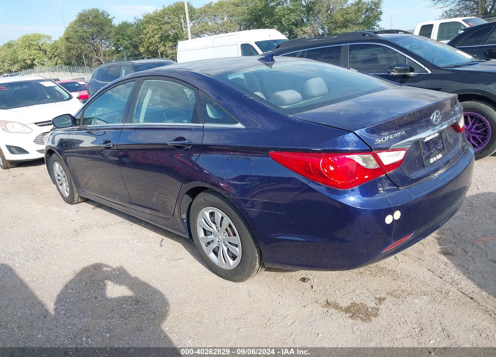 2012 HYUNDAI SONATA GLS VIN: 5NPEB4AC9CH329156