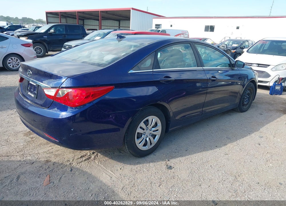 2012 HYUNDAI SONATA GLS VIN: 5NPEB4AC9CH329156