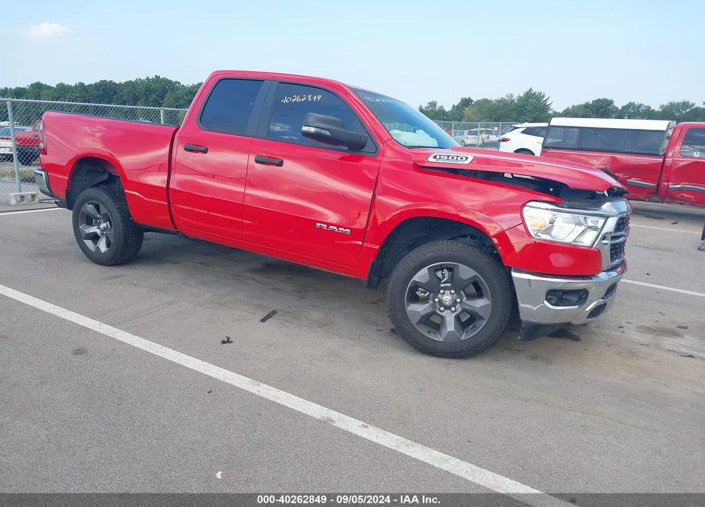 2024 RAM 1500 BIG HORN QUAD CAB 4X4 6'4 BOX VIN: 1C6RRFBG9RN171847