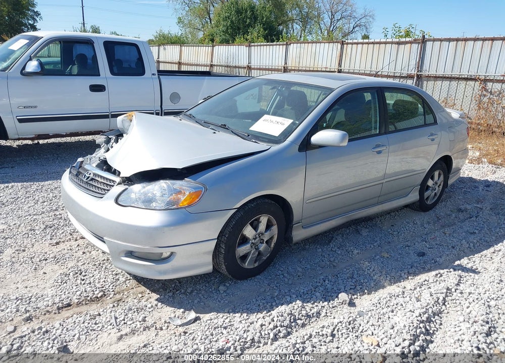 2008 TOYOTA COROLLA S VIN: 2T1BR32E88C916757