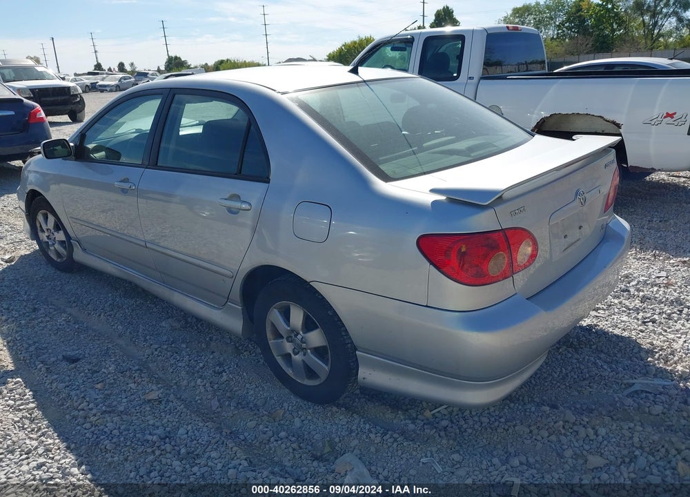 2008 TOYOTA COROLLA S VIN: 2T1BR32E88C916757