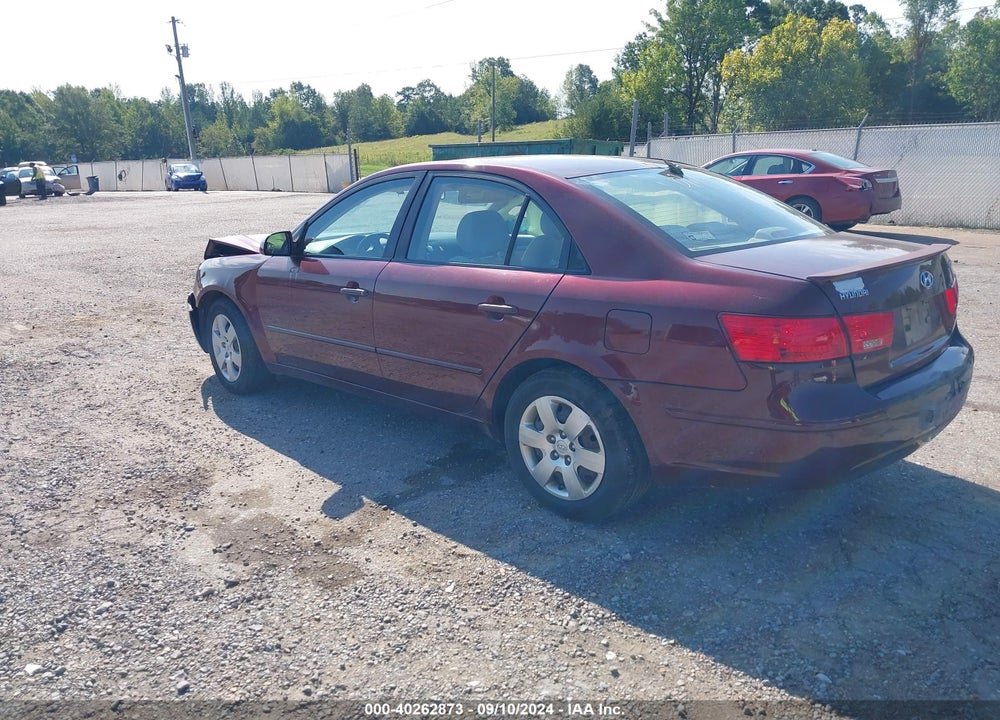 2010 HYUNDAI SONATA GLS VIN: 5NPET4AC7AH595608