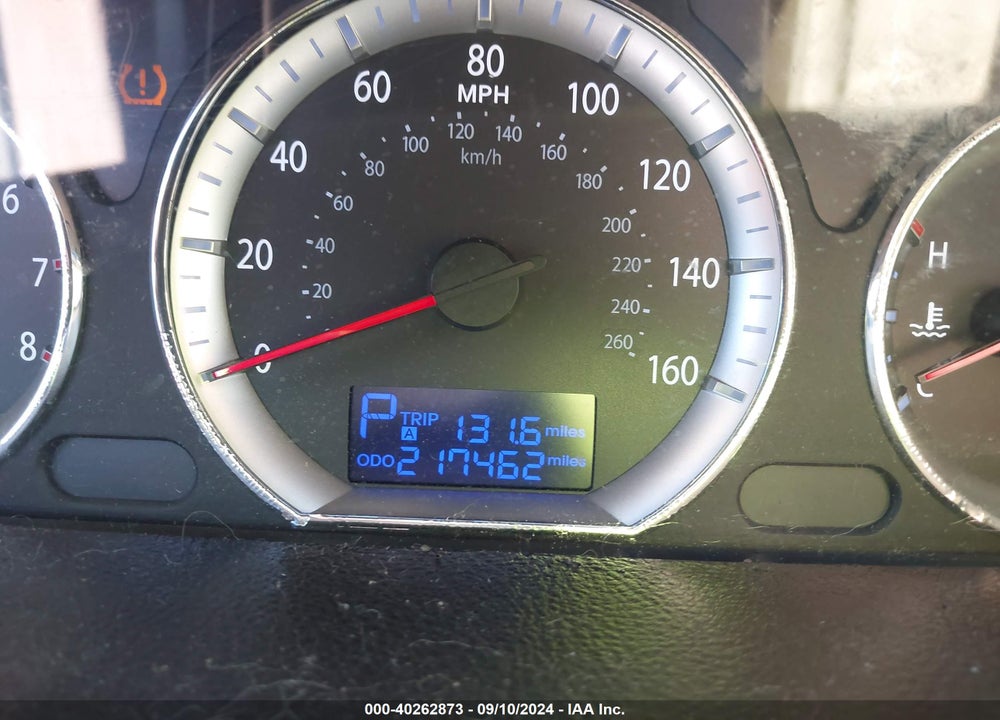 2010 HYUNDAI SONATA GLS VIN: 5NPET4AC7AH595608