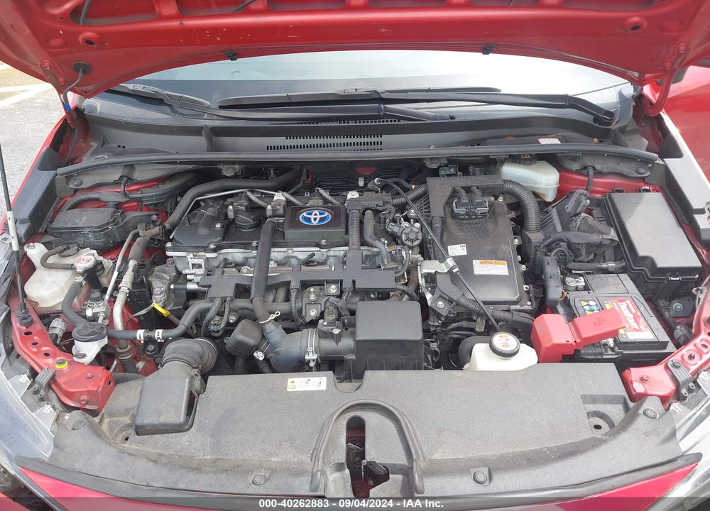 2021 TOYOTA COROLLA HYBRID LE VIN: JTDEAMDE8MJ031903