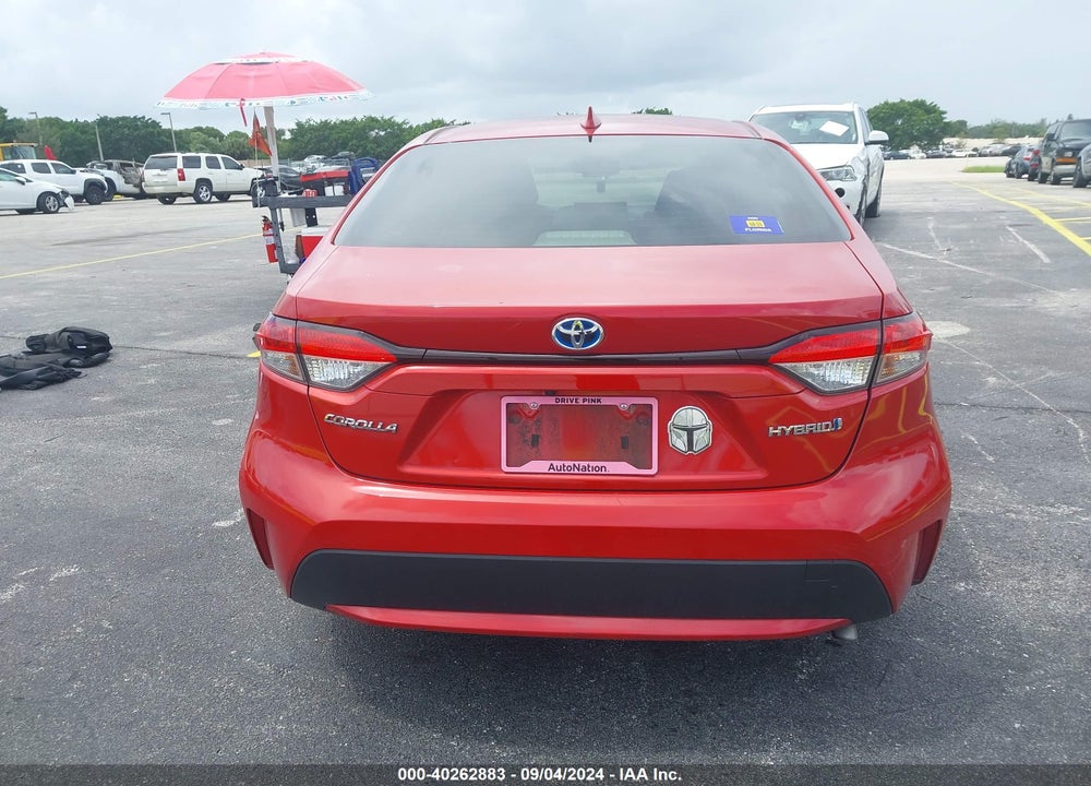 2021 TOYOTA COROLLA HYBRID LE VIN: JTDEAMDE8MJ031903