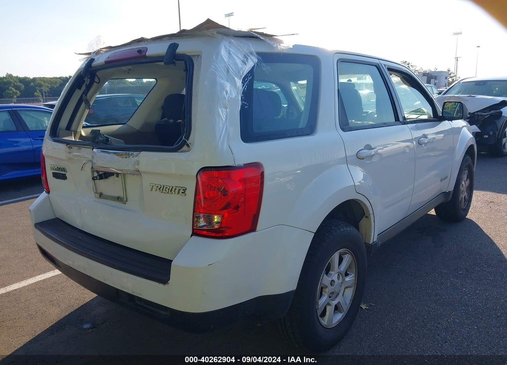 2008 MAZDA TRIBUTE I SPORT VIN: 4F2CZ02Z18KM31655