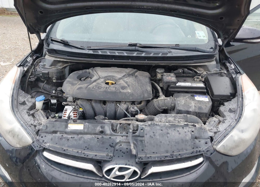 2011 HYUNDAI ELANTRA LIMITED (ULSAN PLANT) VIN: KMHDH4AE9BU127929