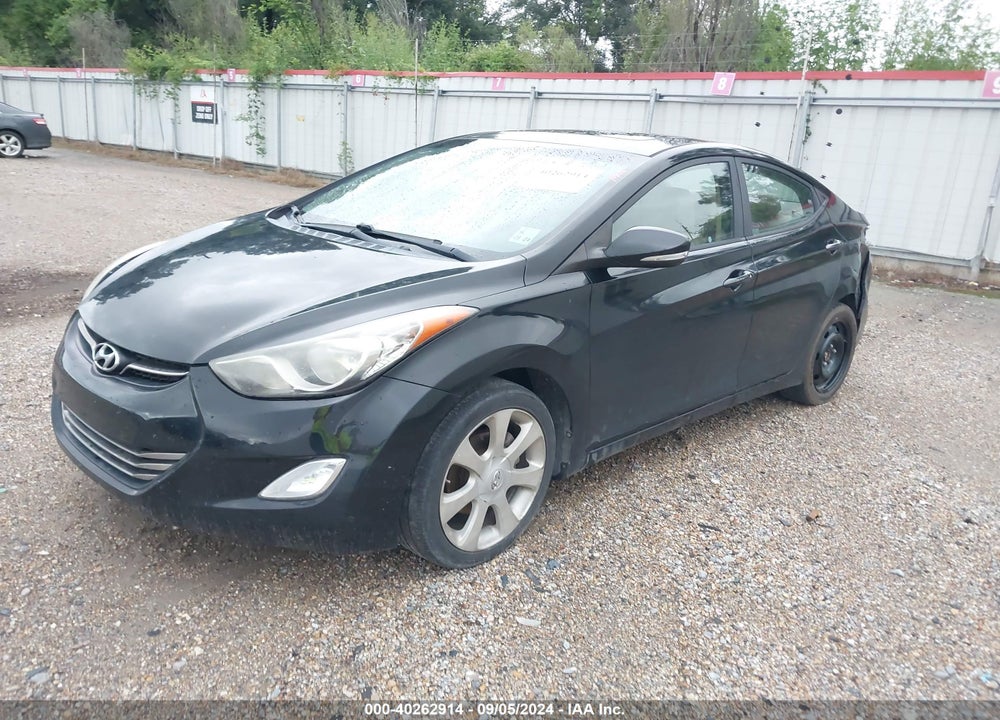 2011 HYUNDAI ELANTRA LIMITED (ULSAN PLANT) VIN: KMHDH4AE9BU127929