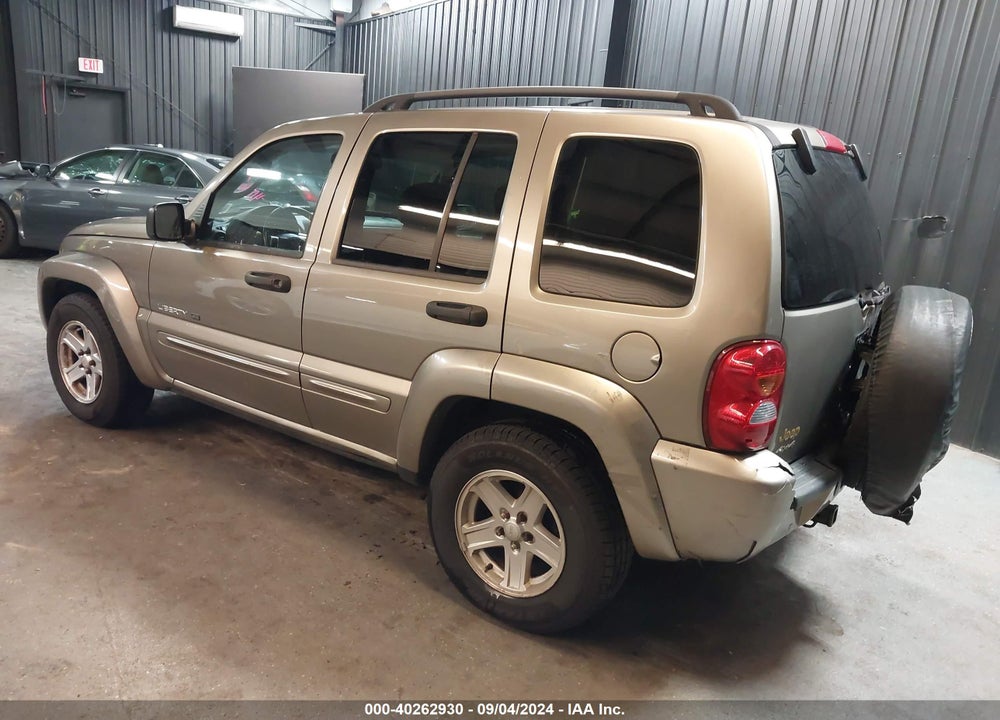 2003 JEEP LIBERTY LIMITED EDITION VIN: 1J4GL58K23W662215