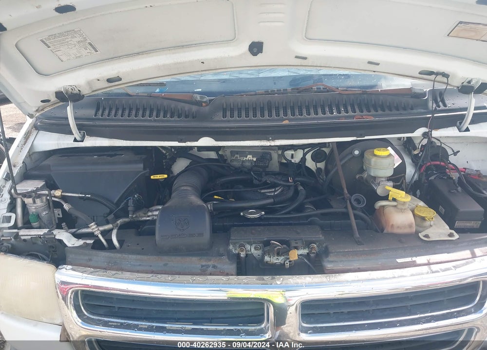1999 DODGE RAM WAGON 3500 VIN: 2B5WB35Y5XK545620