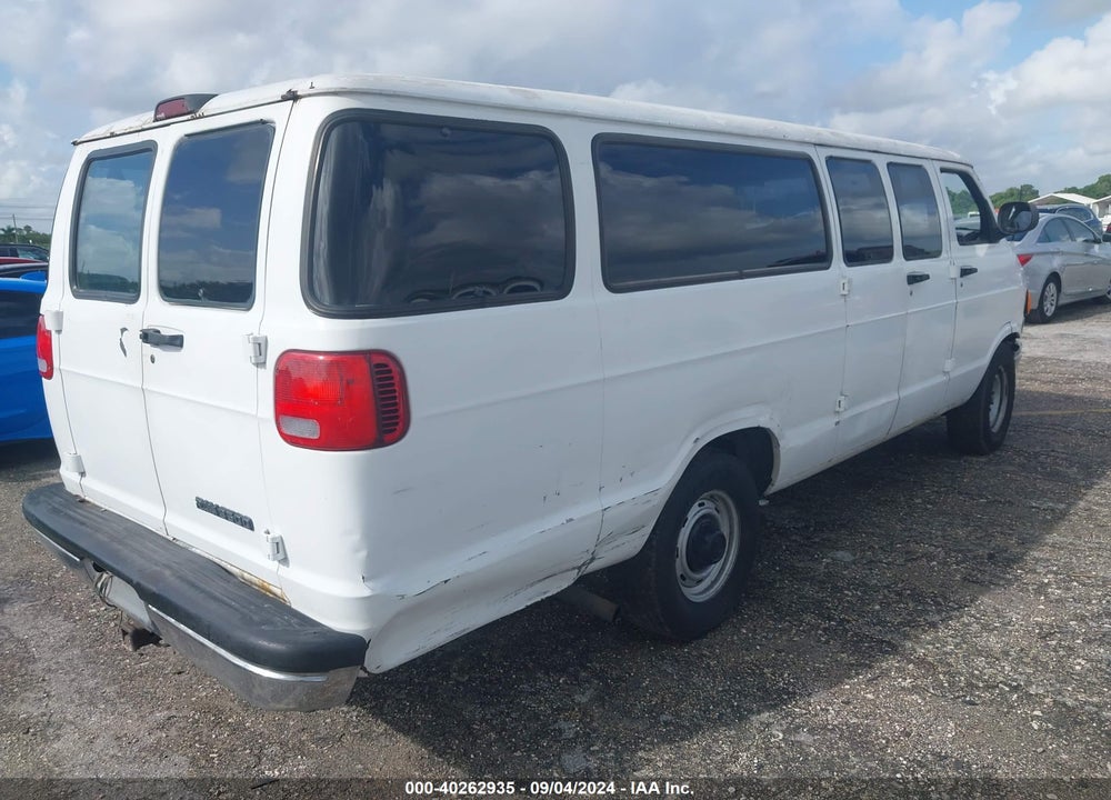 1999 DODGE RAM WAGON 3500 VIN: 2B5WB35Y5XK545620