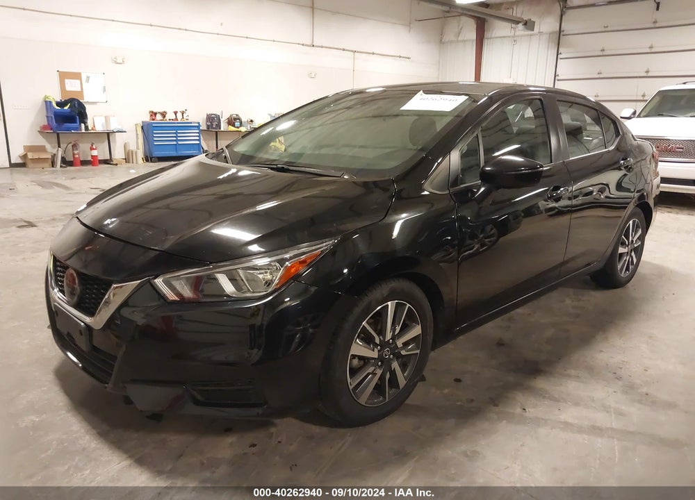 2021 NISSAN VERSA SV XTRONIC CVT VIN: 3N1CN8EV2ML855697