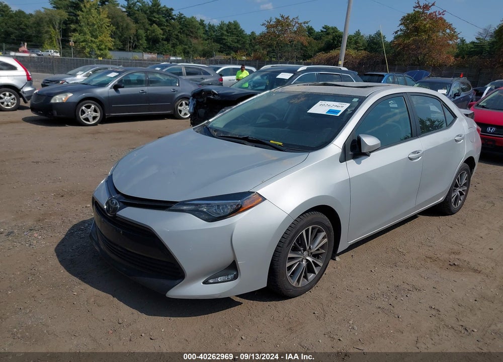 2019 TOYOTA COROLLA LE VIN: 2T1BURHE7KC184105